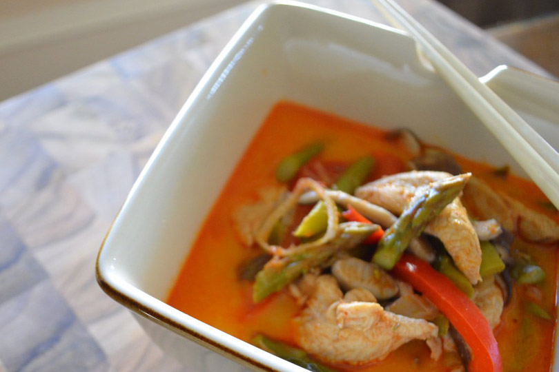 Thai Red Curry Chicken - Jackie Ourman