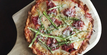 pizza-ham-asparagus